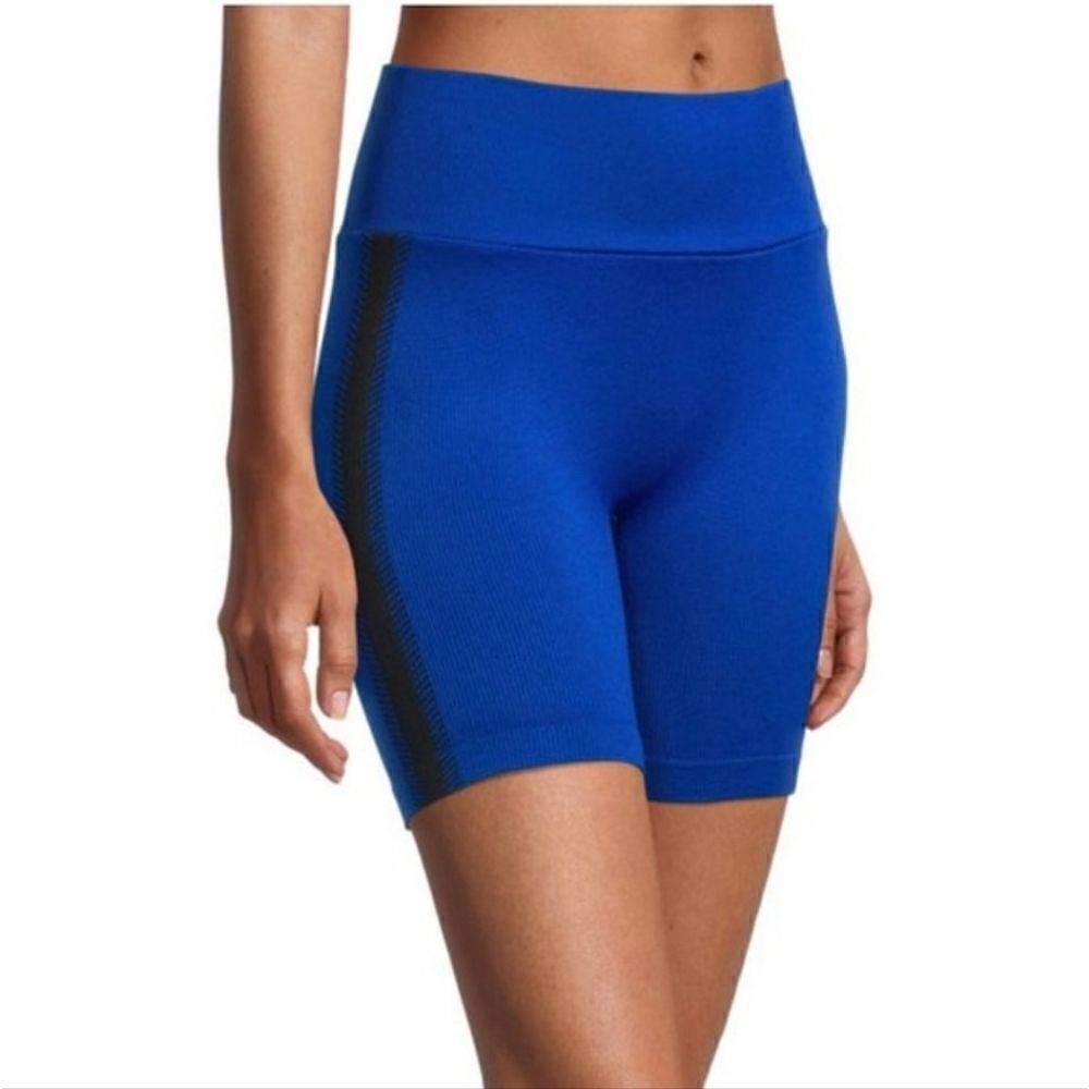 Sports Illustrated Blue High Waist Bike Shorts Size Small